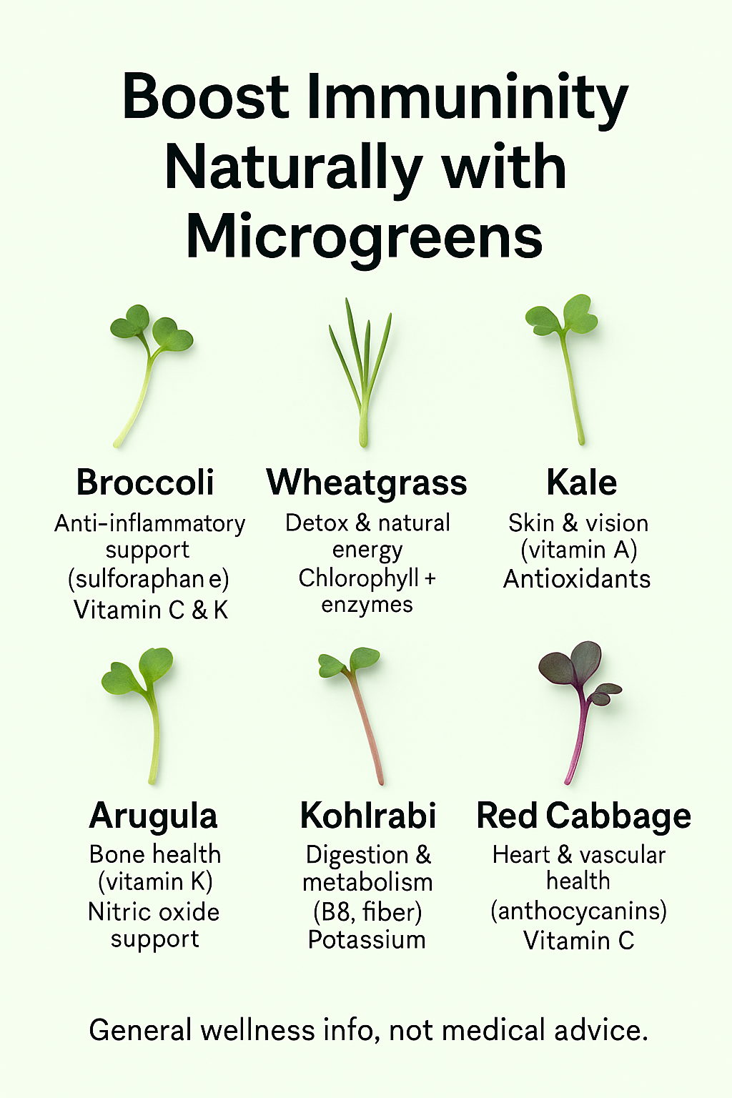 Freeze-Dried Microgreens Powder