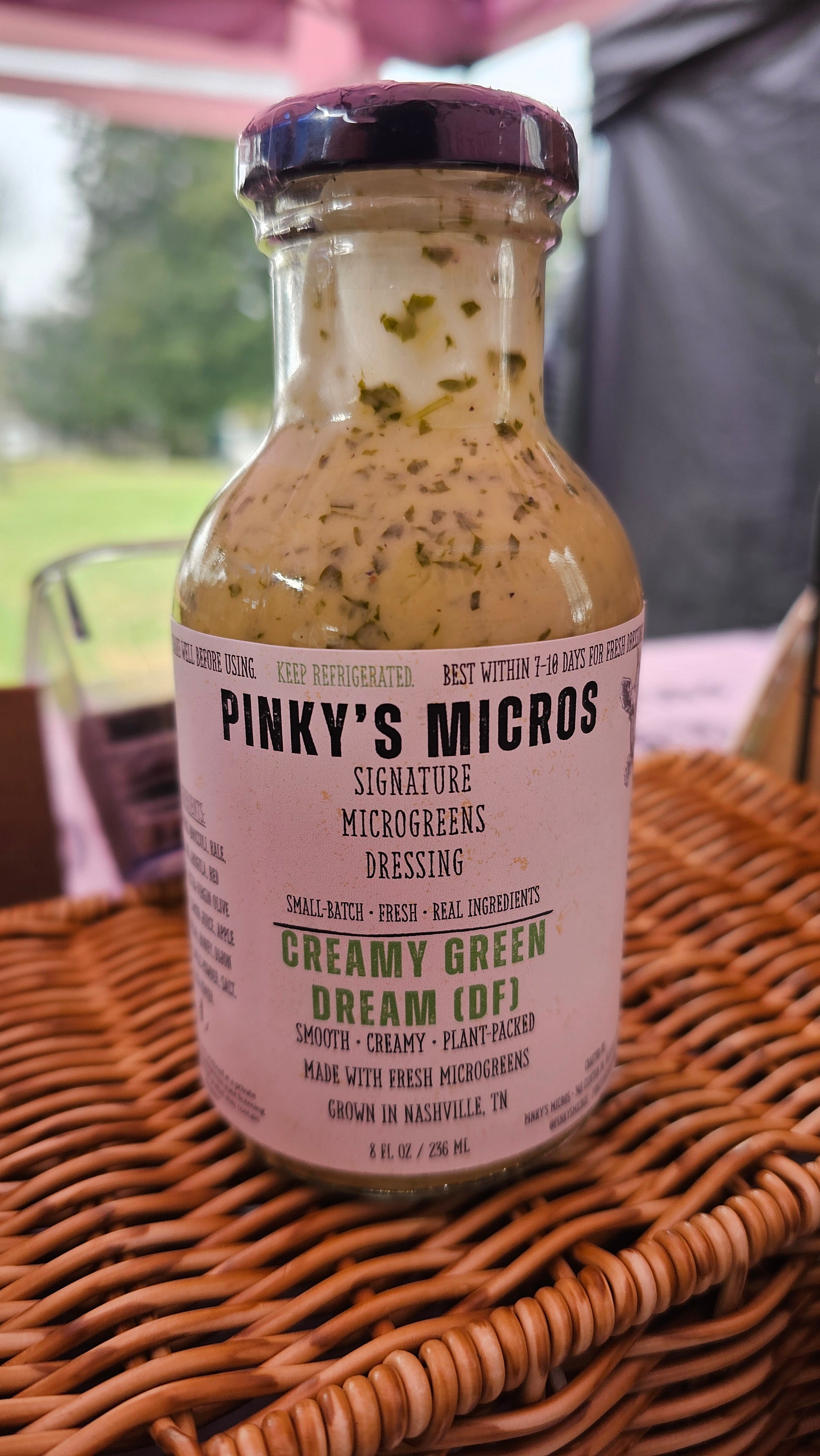 CREAMY GREEN DREAM (Dairy-Free) Dressing