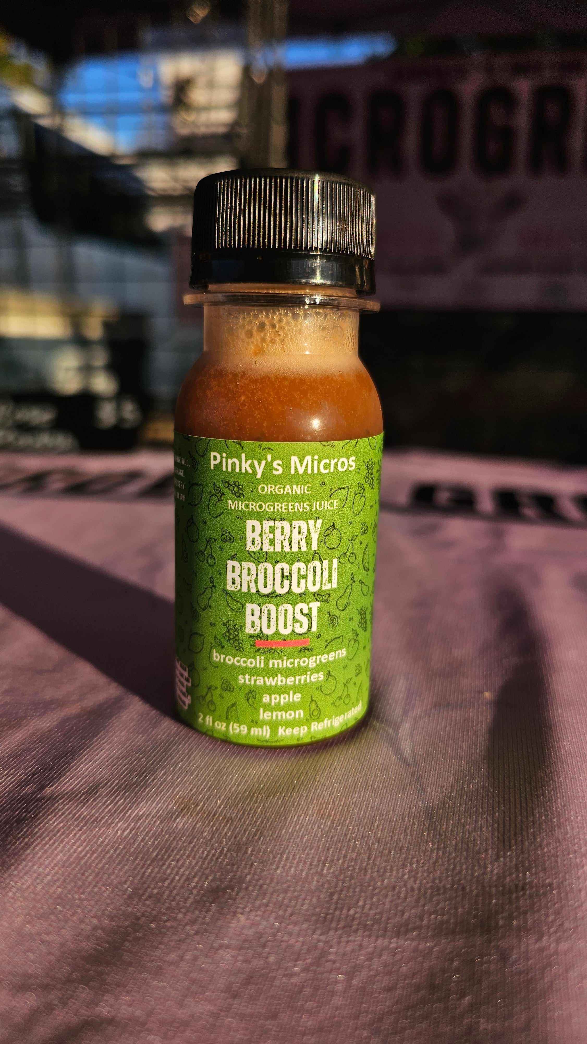 Berry Broccoli Boost Juice