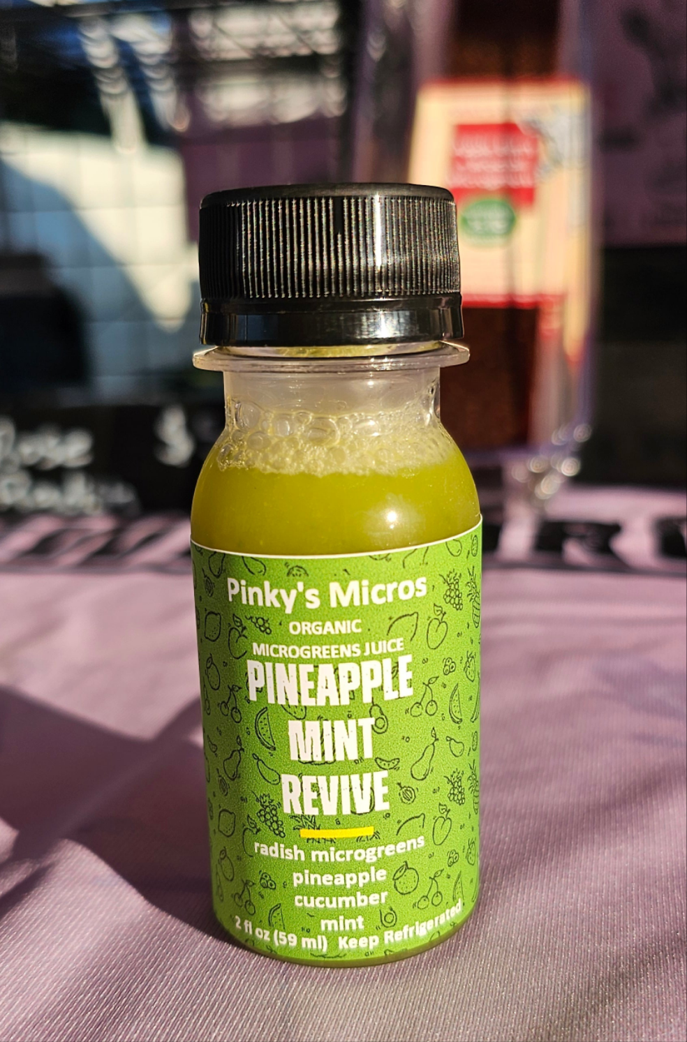 Pineapple Mint Revive Juice