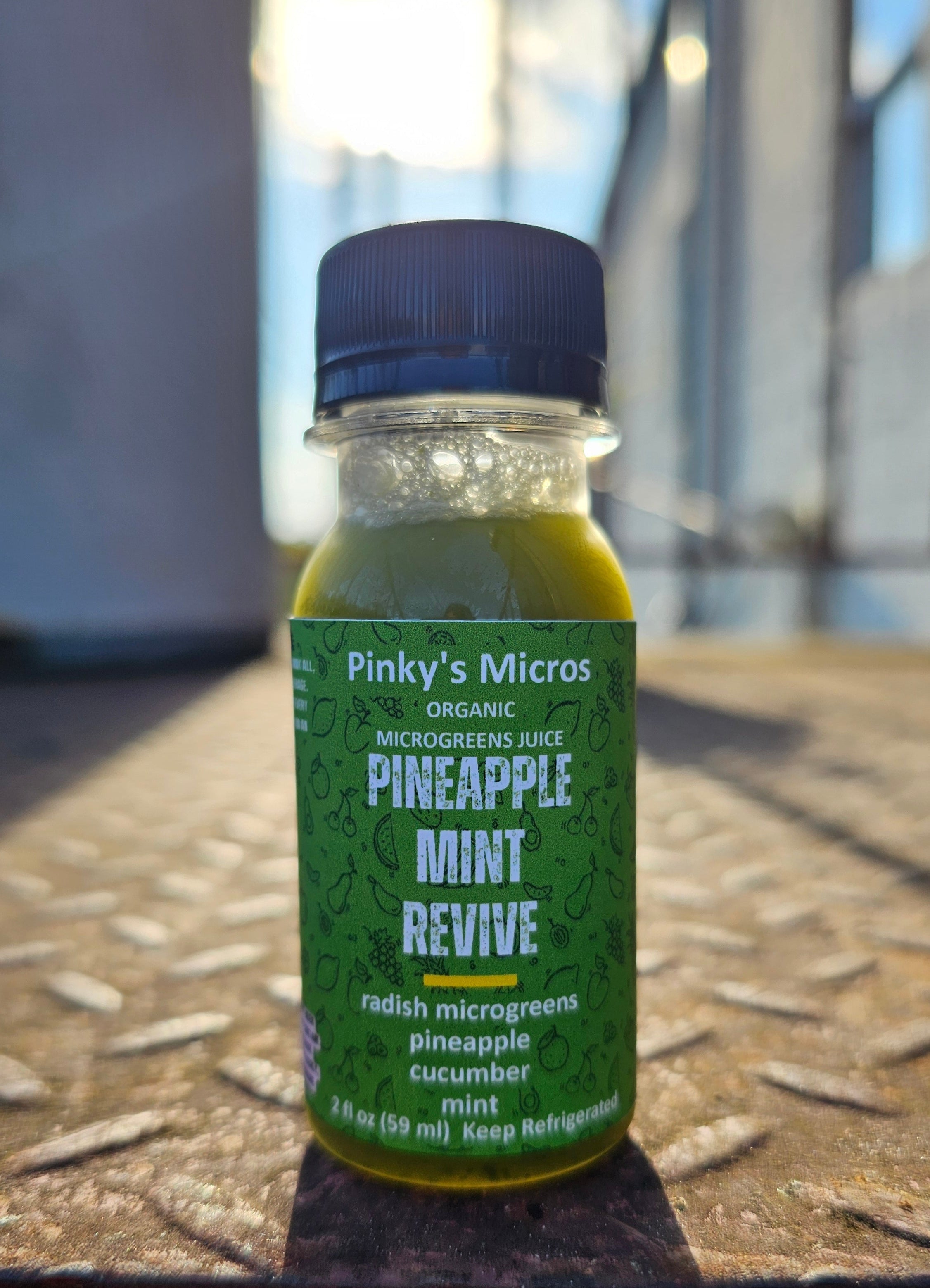 Pineapple Mint Revive Juice