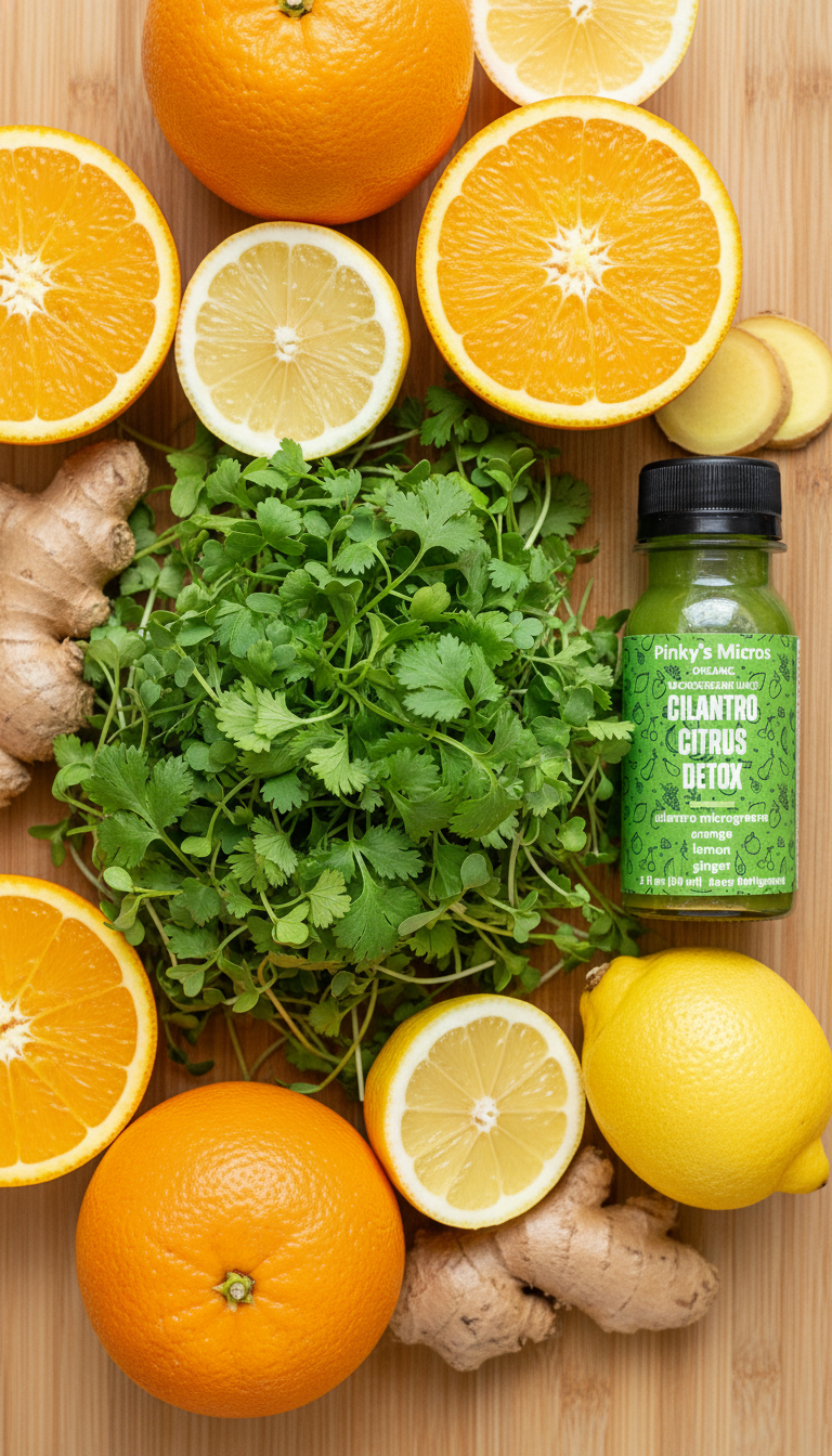 Cilantro Citrus Detox Juice