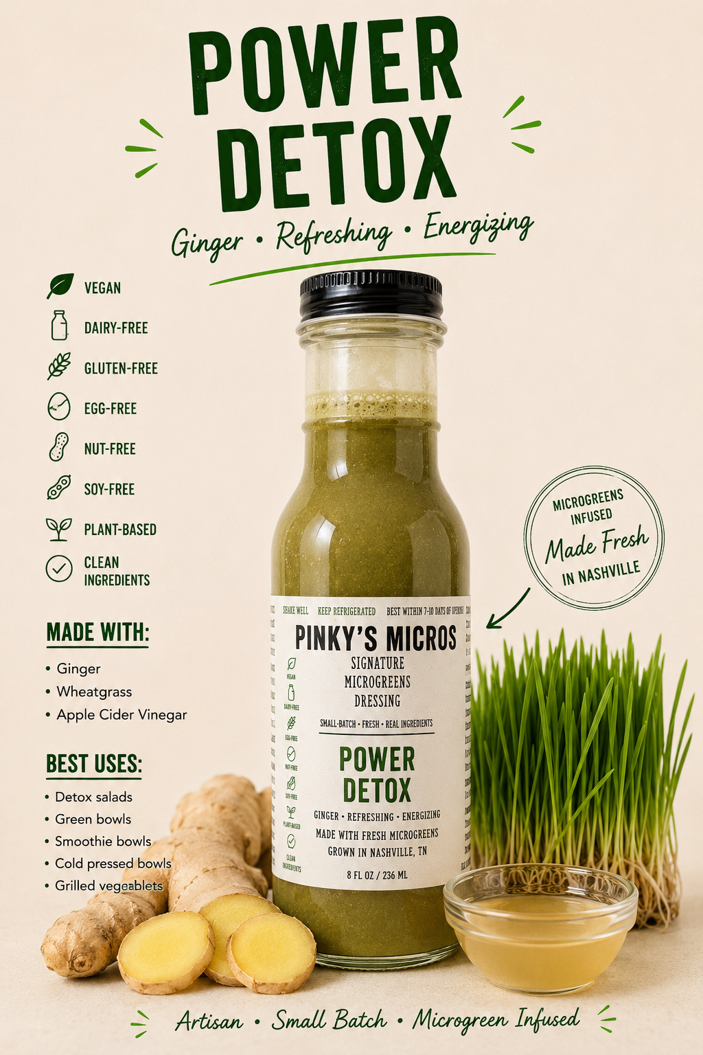 POWER DETOX Dressing